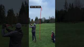 cross handed pro vs pro golf golfmatch match youtubeshorts [upl. by Latona762]