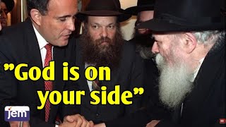 God Is on Your Side  NYC Mayor Rudy Giuliani Visits the Rebbe [upl. by Elenahc]