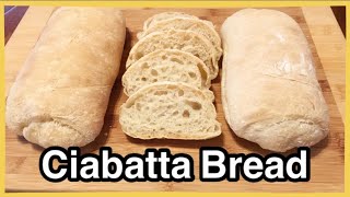 Ciabatta Bread  Bread  No Kneading Bread 치아바타 [upl. by Anina]