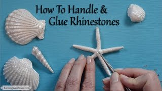 Crafting With Rhinestones How To Glue Rhinestones For Crafts [upl. by Eaton]