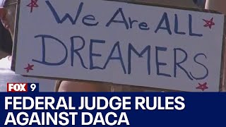 Federal judge rules against DACA [upl. by Aleece629]