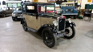 1933 AUSTIN 7  MATHEWSONS CLASSIC CARS  1 amp 2 MAY 2024 [upl. by Ihteerp21]