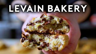 Recreating The Levain Chocolate Chip Cookie  Anything With Alvin [upl. by Phylys]