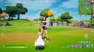 9 Fortnite Glitches In 1 Video [upl. by Hpeosj690]