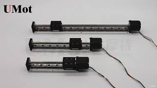 miniature linear module linear motor actuator test [upl. by Onit582]