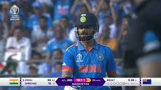 Virat Kohli batting Highlights ICC mens world cup 2023 [upl. by Odlauso]