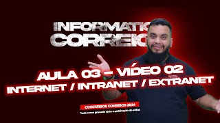 Aula 03  vídeo 02  Internet  Intranet  Extranet [upl. by Annalise428]