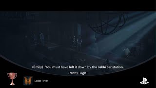 Until Dawn Lodge Fever BRONZE Trophy [upl. by Sirah70]