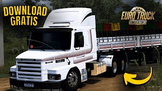 DOWNLOAD SCANIA 112H NA CARRETA GRADE BAIXA ARQUEADA  MOD GRÁTIS ETS2 149 [upl. by Gladis664]