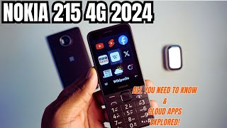 Nokia 215 4G 2024 All You Need To Know Cloud App Explored [upl. by Dean654]