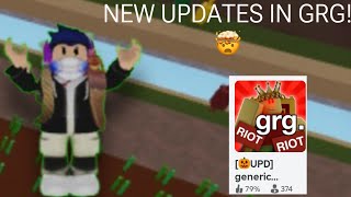 New stupid updates in GRG WHATS WRONG WITH GRG [upl. by Naujal259]