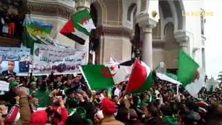 Aujourdhui à Alger capitale La Marche populaire contre le système [upl. by Norym500]