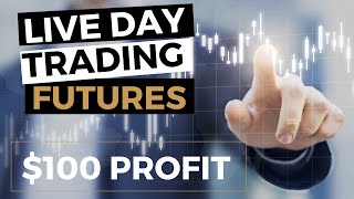 Futures Trading Day Trading Micro Emini Futures Live How to Make 100 a Day Online I TradingView [upl. by Meridith443]