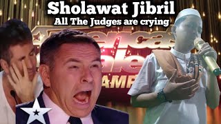 Very Extraordinary Singing Song Sholawat Jibril Making The Jury Cry Hystericaly Britains Got talent [upl. by Alber]