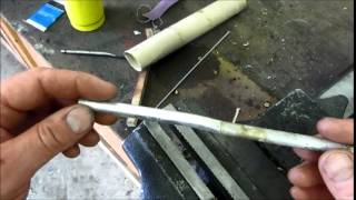 Repair aluminum auto air conditioner tubing  aluminum brazing [upl. by Unity]