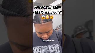 CRAZY Hair Transformation Braids WAY TOO TIGHT 😫😱🤯 [upl. by Eldnar]