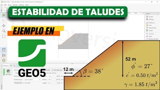 Análisis de estabilidad de taludes con GEO5 [upl. by Mit]