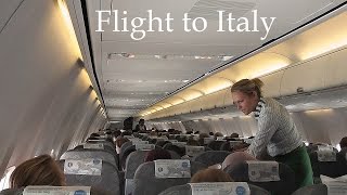 ITALY flight to Treviso Airport amp arrival Venice [upl. by Ariahs843]