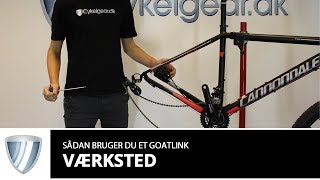 Sådan får du større kassette på din cykel MTB  Ved brug at et Goatlink [upl. by Erde]