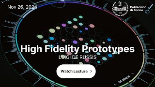 HCI2024  Lecture 18  High Fidelity Prototypes [upl. by Nylanej]