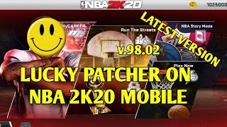 NBA 2k20 Mobile Lucky Patcher Step by Step [upl. by Dowski666]