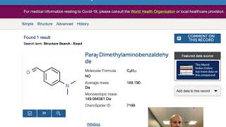 chemspider example [upl. by Avraham]