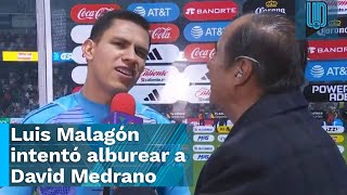 🤭😂 Luis Malagón intentó alburear a David Medrano en plena entrevista de TV Azteca 🤭😂 [upl. by Richella]