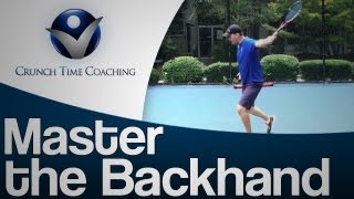 How to hit a Backhand for Beginners [upl. by Llenehs]