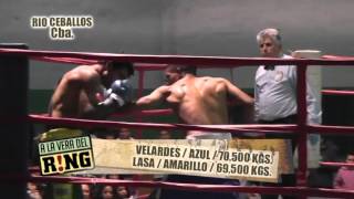 A LA VERA DEL RING 131115  FABIAN VELARDES VS LUCIANO LASA  CIRCULO ITALIANO DE RIO CEBALLOS [upl. by Paynter332]