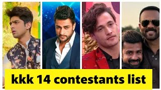 khatron ke Khiladi 14 contestants list 2k24 [upl. by Nimaynib244]