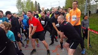 Blodomloppet i Umeå 2016 rototilt [upl. by Middleton]