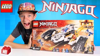 NEW 2021 Lego NINJAGO Ultra Sonic Raider Build Review PLAY Anniversary Zane Limited Edition [upl. by Akfir]