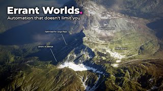 Errant Worlds  New Procedural Tools for Unreal Engine  Now available [upl. by Narrat]