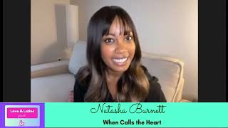 INTERVIEW Actress NATASHA BURNETT Legend of the Lost Locket amp When Calls the Heart Hallmark Channel [upl. by Ruhl]