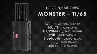 Inhibidor Jammer 24GHz GSM900CDMA850 GSM18001900 and 3G WiFi Bluetooth  GPS L1 L2 L5 [upl. by Stratton]