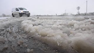 Automobilistes bloqués trains supprimés coupures délectricité… Le point sur la tempête Caetano [upl. by Lokin487]