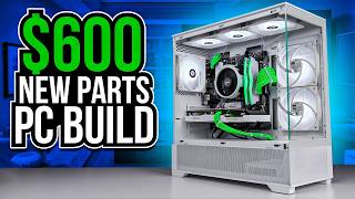 600 Gaming PC Build Guide All New Parts [upl. by Jonah]