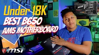 MSI PRO B650MP AM5 mATX Motherboard  Best for AMD Ryzen™ 8000 7000 Series Unboxing amp Overview [upl. by Ayila]