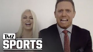 The Miz On Maryses WWE Comeback 5 Months After Baby Shes Hardcore  TMZ Sports [upl. by Vinn]