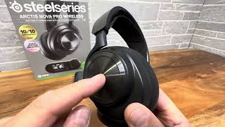 Steelseries Arctis Nova Pro Wireless [upl. by Lehcim]