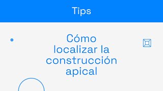 Tips para localizar la construcción apical  odontoedu [upl. by Karol]