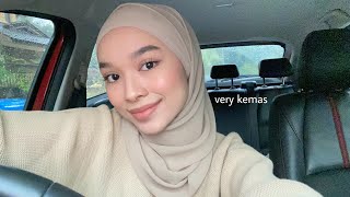 Everyday Hijab Style ASMR hujan [upl. by Eerrahs]