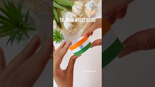 Independence Day Tiranga wristband 🇮🇳 independenceday thofjuly india july15august tiranga [upl. by Fayette]