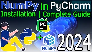 How to Install Numpy in PyCharm  Python Package on Windows 1011  2024 Update  Complete Guide [upl. by Ruenhs467]