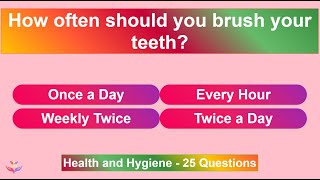 Health and Hygiene Quiz for Kids  Good Practices  Healthy Practices  LetsTestYou [upl. by Rogovy]