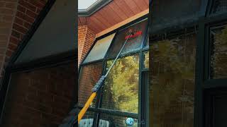 Crystal clear views in GTA Ontario Book Shine amp Revive today viralvideo cleaning windows wash [upl. by Nylassej801]