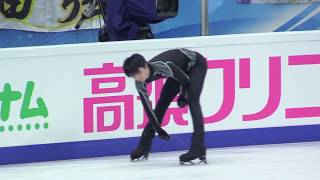 FANCAM Rostelecom Cup 20171021 FP Practice 羽生結弦 Yuzuru Hanyu focus [upl. by Menard]