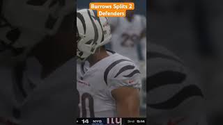 Joe Burrows  Splits 2 Defenders  Cincinnati Bengals  madden25 [upl. by Odlabu]