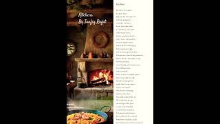 Kitchens poem by taufiq rafat poem text [upl. by Viva]