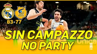 🟢🏀 CAMPAZZO la CLAVE de la VICTORIA  REAL MADRID 83 GRAN CANARIA 77 [upl. by Nawd626]